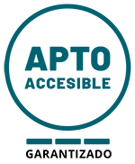 Logo Apto Accesible: estado garantizado